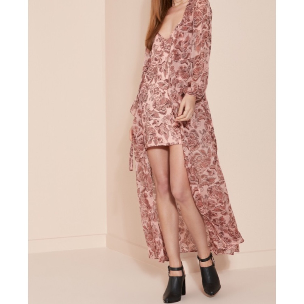 Paisley Wrap Dress